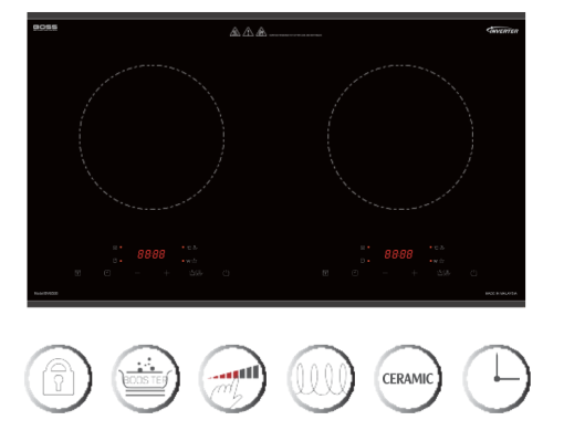 BẾP ĐIỆN TỪ BOSS BM852J